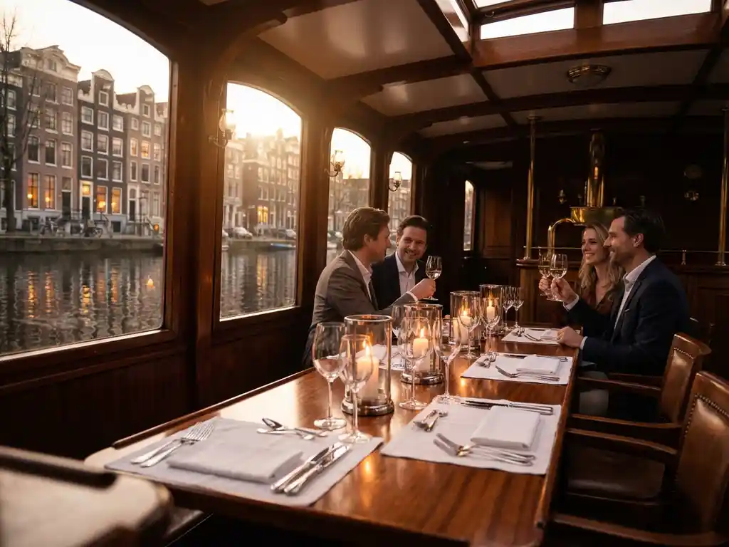 Dinner cruise in Amsterdam: all options and prices